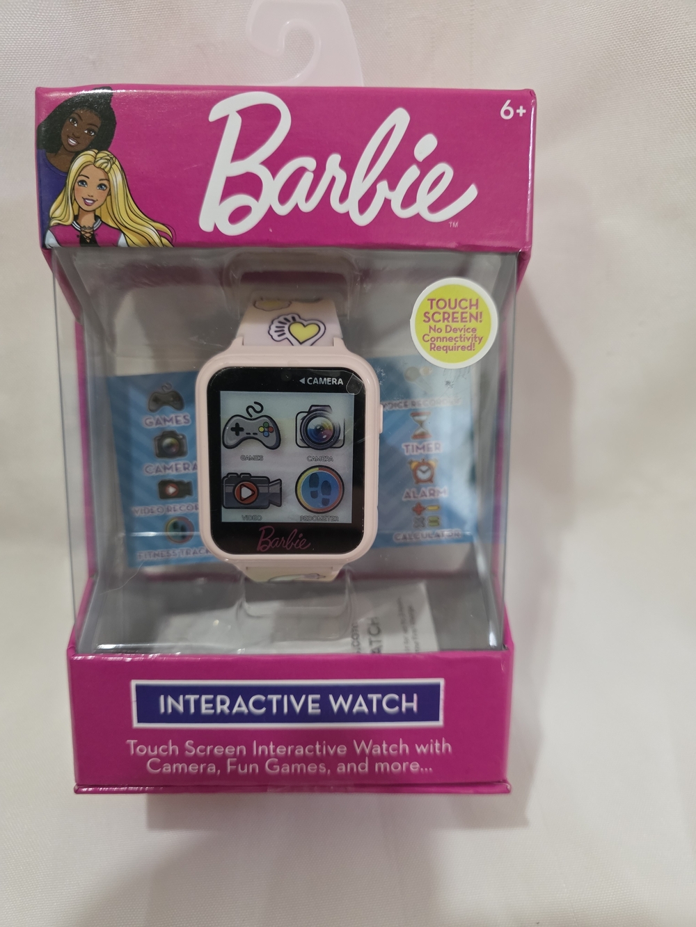 Barbie Interactive Touch Screen Watch - Pink